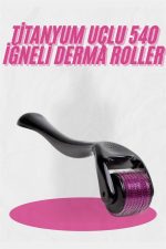Dermaroller Titanyum 540 Iğneli 1 Mm Saç Kaş Sakal Serum Kullanıma Uygun - Görsel 2