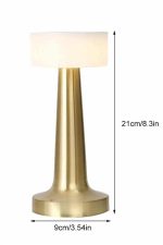 Dekoratif Masa Lambası Dokunmatik Renk Değiştirebilen Gece Lambası - Görsel 5