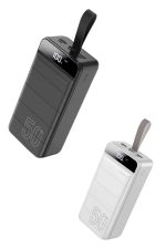 50.000 Mah Powerbank Turbo Hızlı Led Göstergeli Android İOS Uyumlu Taşınabilir Askılı - Görsel 5