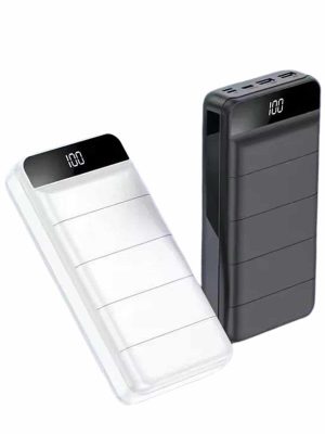 Powerbank 50.000 Mah Dijital Göstergeli Taşınabilir 4 Portlu Hızlı Powerbank