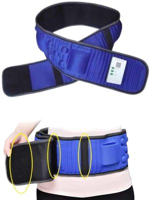 Göbek İnceltme Kemeri Kas Gevşetici Masaj Aleti Titreşimli Masaj Kemeri