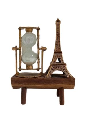 Paris Eyfel Kulesi Hediyelik Eyfel Retro Kum Saati Dekoratif Eşya