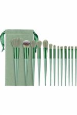 13 Parça Makyaj Fırça Seti Far Kontür Aydnlatıcı Fırçası İz Bırakmaz Hafif ve Yumuşak - Görsel 3