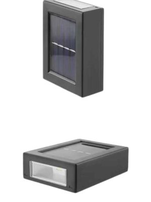 Yeni Model Solar Çift Taraflı Duvar Lambası Dekoratif Duvar Lambası