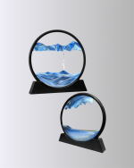 Döndürülebilir Dinamik Kum Tablosu – Stres Giderici, Yüksek Kaliteli Cam ve Doğal Kum ile Sanatsal Masa Dekoru - Görsel 4