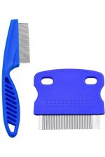 Tüy Fırçası Bit Tarağı Seti Evcil Hayvan Tüy Toplayıcı Bit Pire Önleyici Tarak - Görsel 5