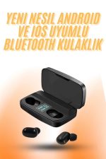 TWS Bluetooth Kulaklık 5.0 Bluetooth Bağlantılı Dokunmatik Kontrol Özelliği - Görsel 2