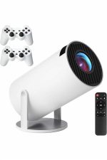 4K Wireless Çift Kollu Kumandalı Oyun Projeksiyonu Retro Video Oyunu