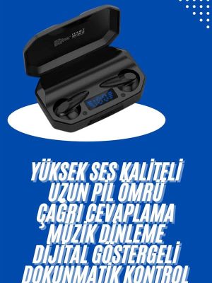 Gaming Kulaklık Bluetooth 5.2 Kablosuz Kulakiçi Rgb Işıklı Çift Mikrofonlu