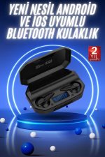 Yeni Nesil Android ve İOS Uyumlu Siyah Profesyonel Oyuncu Kulaklığı - Görsel 2