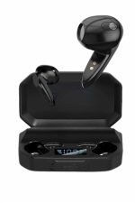 Rgb Işıklı Çift Mikrofonlu Siyah Profesyonel Oyuncu Kulaklığı Kablosuz Kulakiçi - Görsel 3