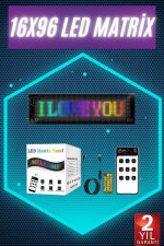 Digital Araba Yazısı Ekran Matrix En Büyük Boy Matrix LED Panel - Görsel 2