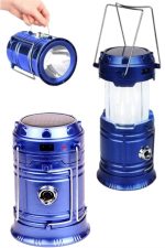 Kamp Feneri Şarj Edilebilir Güneş Enerjili Işıldak USB Şarjlı