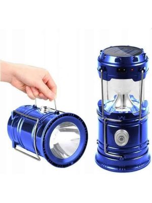 Kamp Lambası Güneş Enerjili Led Lamba Işıldak Şarjlı Powerbank Özellikli