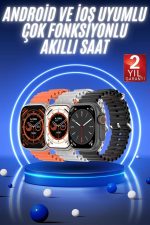 Akıllı Saat Ultra Android & İOS Uyumlu Arama Bildirim Özellikli - Görsel 2