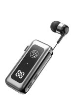 Makaralı Kulaklık SD Kart Girişli Dijital Göstergeli Kablolu Bluetooth Kulaklık - Görsel 4