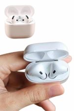 Bluetooth Kulaklık Beyaz Çağrı Cevaplama Dokunmatik Kontrol Kablosuz - Görsel 4