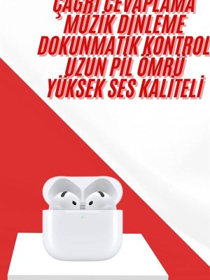 4.Nesil Bluetooth Kulaklık Yüksek Ses Kaliteli Dokunmatik Kontrol Özellikli