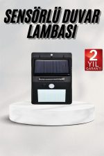 Bahçe Aydınlatması Güneş Enerjili Led Işık Lamba Sensörlü Dekoratif - Görsel 2