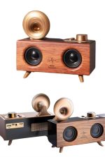 Gramafon Nostaljik Radyo Yüksek Ses Kalitesi USB TF Kart Aux - Görsel 3