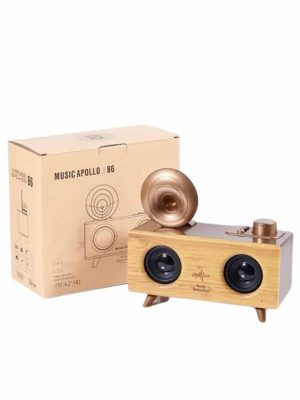 Gramafon Radyo Bluetooth Hoparlör Nostaljik Radyo FM Radyo