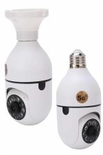 Güvenlik Kamerası Wi-Fi Özellikli 360 Derece Full Hd 1080p Ampül Kamera - Görsel 5