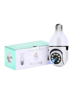 Wifi Güvenlik Kamerası 360 Derece Dönebilen Harekete Duyarlı Gece Görüşlü Ampul