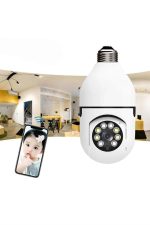 Wifi Güvenlik Kamerası 360 Derece Dönebilen Harekete Duyarlı Gece Görüşlü Ampul - Görsel 4