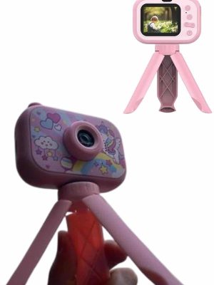 Ayaklı Çocuk Kamerası Tripodlu Mini 1080p Hd Çocuk Kamera