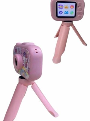 Çocuk Için Eğitici Video Kamera Ayaklı Mini Fotoğraf Makinesi