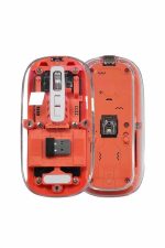 Kablosuz Mouse Fare Şarjlı Bluetooth Wireless Çift Modlu Sessiz - Görsel 3