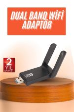Wifi Alıcı Dual Band Usb 3.0 Adaptör Kablosuz Windows 7/8/10/11 - Görsel 2