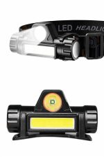 Kafa Lambası Çalışma Işığı Kafa Feneri Şarjlı Mıknatıslı Fenerli - Görsel 3