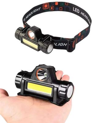 Kafa Lambası Çalışma Işığı Süper Parlak Mıknatıslı Lityum Lion Pilli