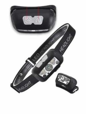 Kamp Lambası Kafa Feneri Kafa Lambası Ayarlanabilir Sensörlü Şarjlı