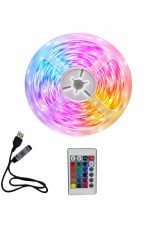 10M Şerit Led İç Mekan Renkli Rgb Şerit Led Kumandalı - Görsel 3