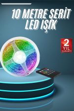 10M Şerit Led İç Mekan Renkli Rgb Şerit Led Kumandalı - Görsel 2