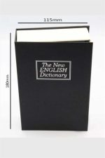 Kilitli Gizli Kasa Sözlük Kumbara Kitap Sözlük Görünümlü 18cm - Görsel 4