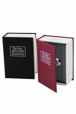 Kitap Görünümlü Gizli Kasa Büyük Boy Anahtarlı Kilitli Para Kasası - Görsel 5