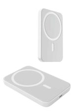 Magsafe Battery Pack Powerbank Kablosuz Şarj 5.000 mah - Görsel 5