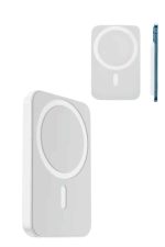 Magsafe Battery Pack Powerbank Kablosuz Şarj 5.000 mah - Görsel 3