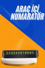 Tüm Araçlara Uyumlu Araç Içi Park Numaratör Oto Araç Numaratör - Görsel 2
