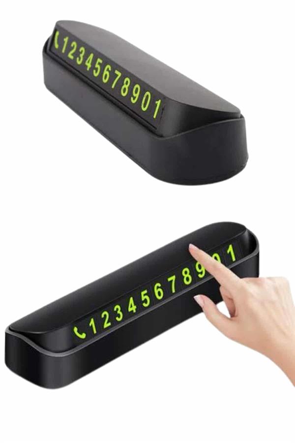 Compressed by jpeg-recompress Araç Park Numaratörü Tüm Araçlara Uyumlu Araba Numaralık - Görsel 4