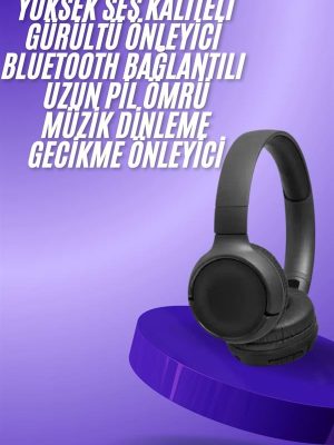 2025 Model Kulak Üstü Bluetooth Hoparlör ANC Özellikli