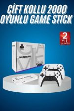 2.4 GHZ Oyun Konsolu Çift Konsol 4K Ultra Hd Game Stick - Görsel 2