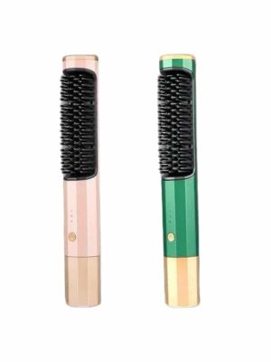 Düzleştirici Fırça Saç Düzleştirici Arada Fön Tarak Taşınabilir