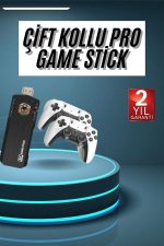 4k Kablosuz Çift Kol Retro Oyunlar 20000 Oyunlu Atari - Görsel 2