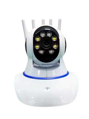 LED Aydınlatmalı 5 Antenli Motorlu 1080P Wifi Kamera Sensörlü