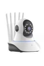 LED Aydınlatmalı 5 Antenli Motorlu 1080P Wifi Kamera Sensörlü - Görsel 3