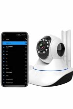 Akıllı Gece Görüşlü Sensörlü Wifi Kamera Telefondan Takip Edilebilir - Görsel 3